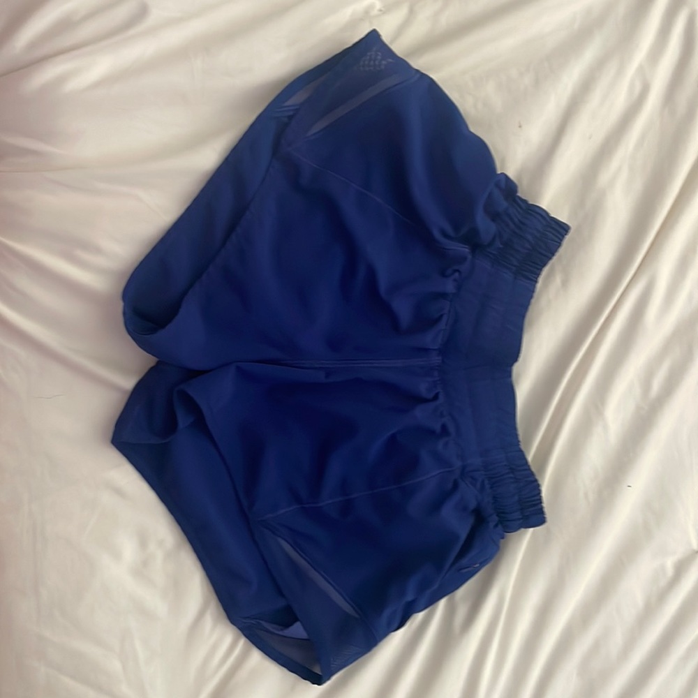 Lululemon Blue hotty hot shorts.